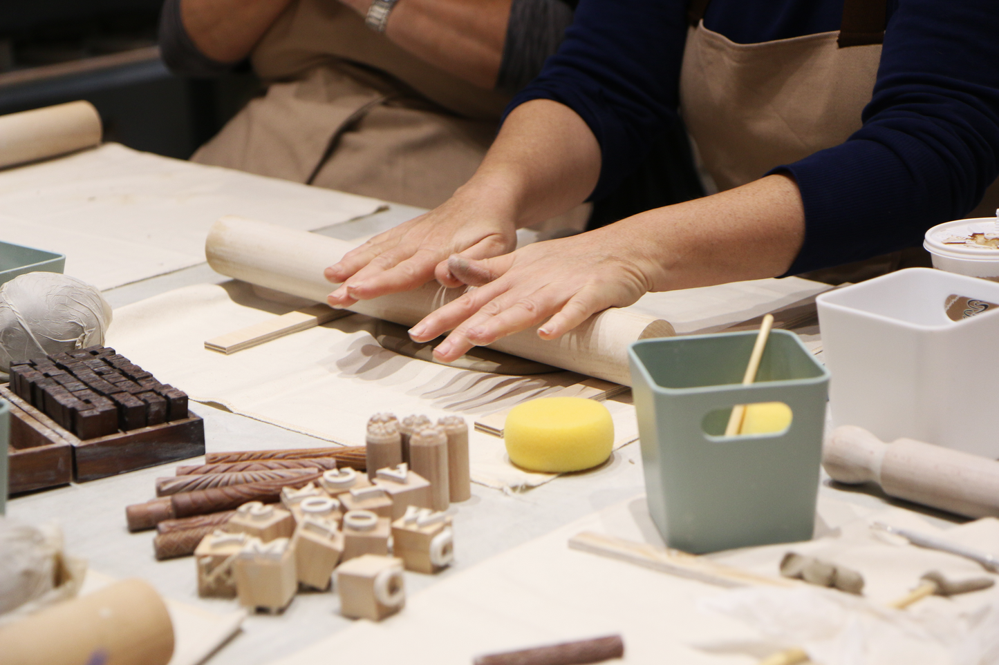 NEW GROUP CLAY CLASS - BURWASH MANOR