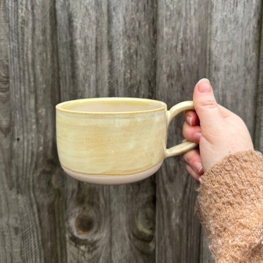 ‘OFF YOU FUCK’ stamped mug