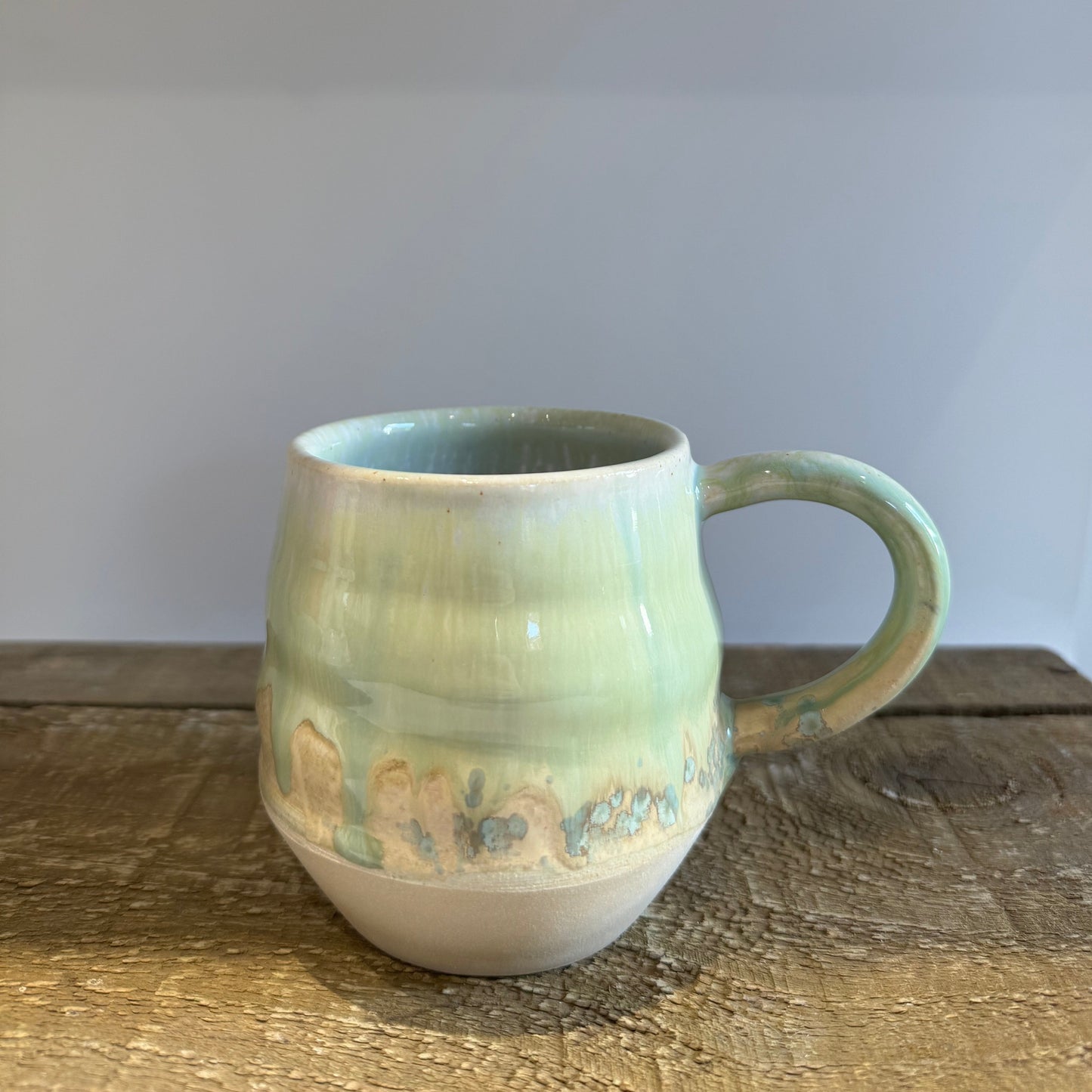 Large Green/Brown Mugs