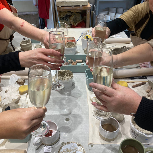 PAL-ENTINES WORKSHOP - Pottery + Prosecco