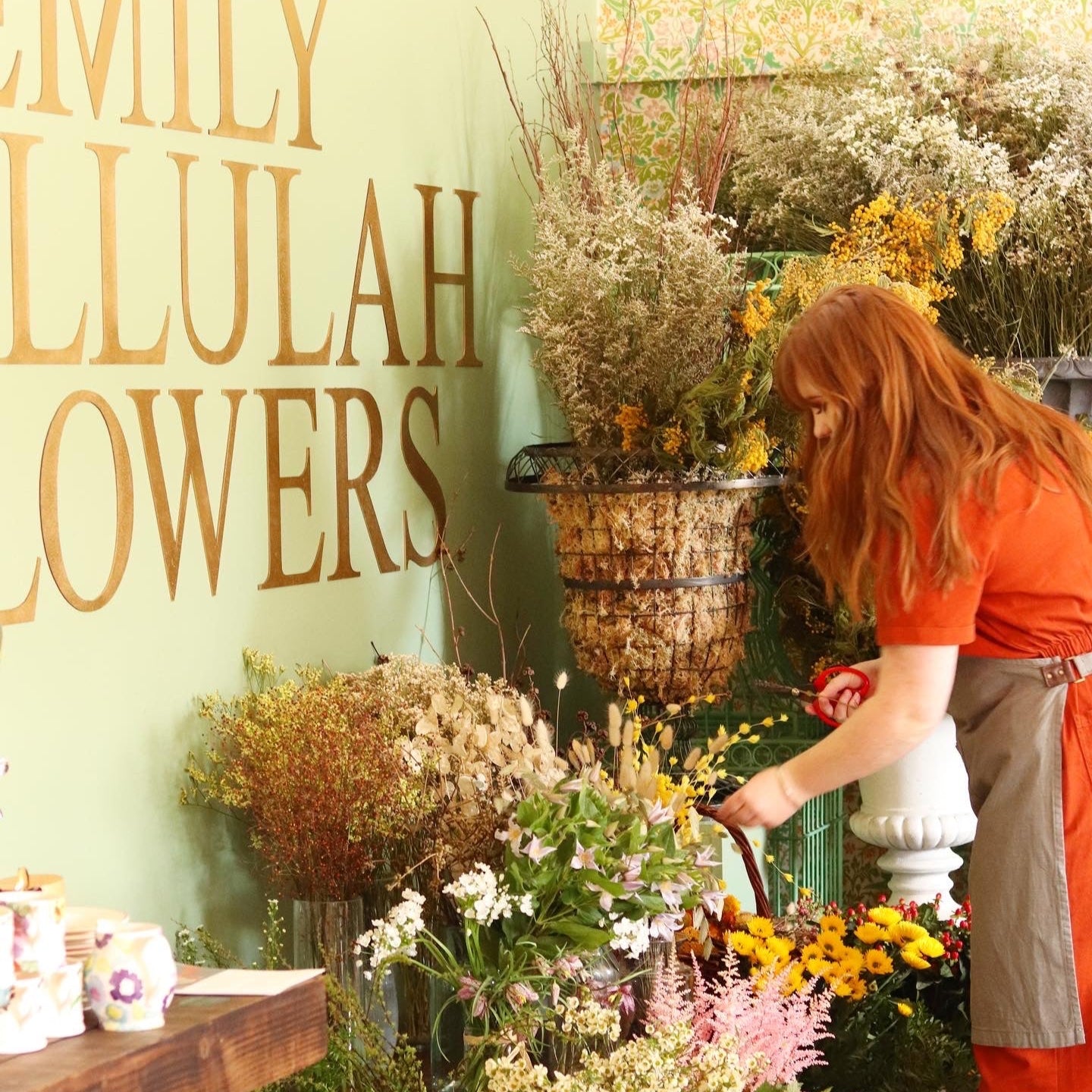 PRESSED FLOWER POTTERY - with Emily Tallulah Flowers