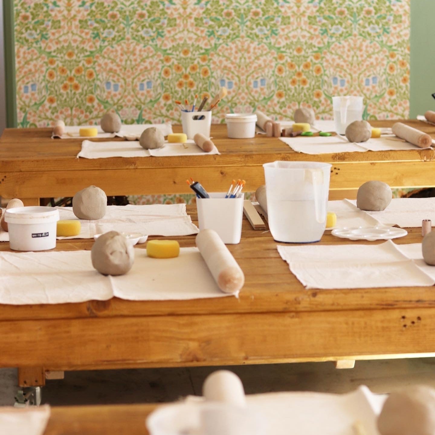 PRESSED FLOWER POTTERY - with Emily Tallulah Flowers