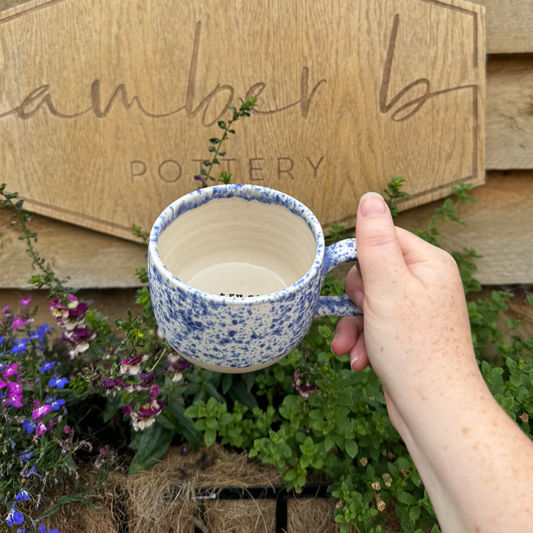 'TRUST THE PROCESS' Stamped mugs