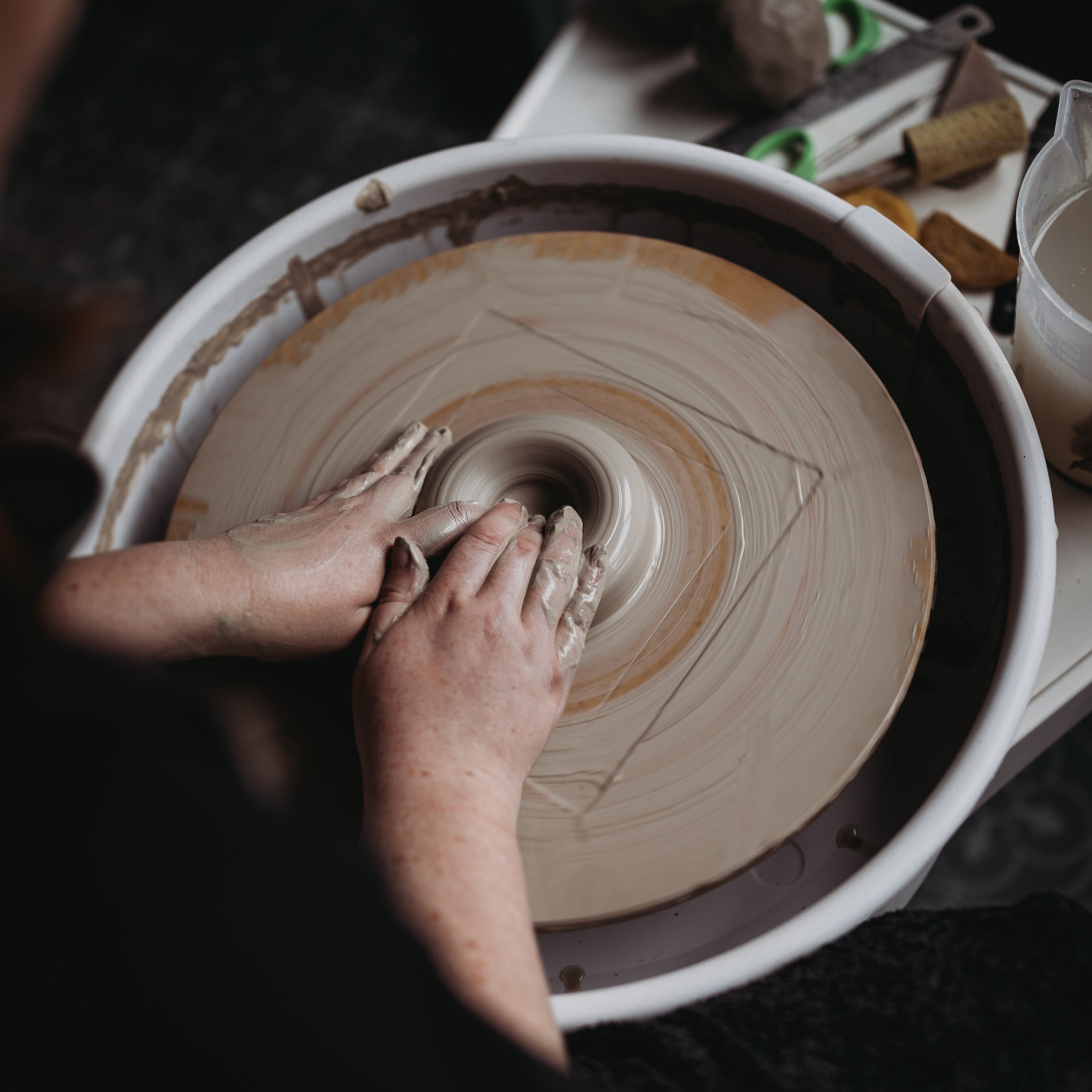 1-2-1 WHEEL THROWING CLASS – Amber B Pottery